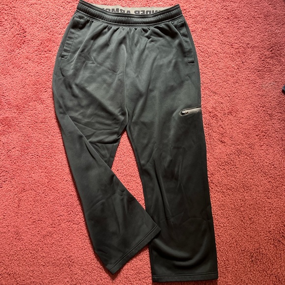 Under Armour Other - Under Armour black storm, cold gear, straight leg sweatpants